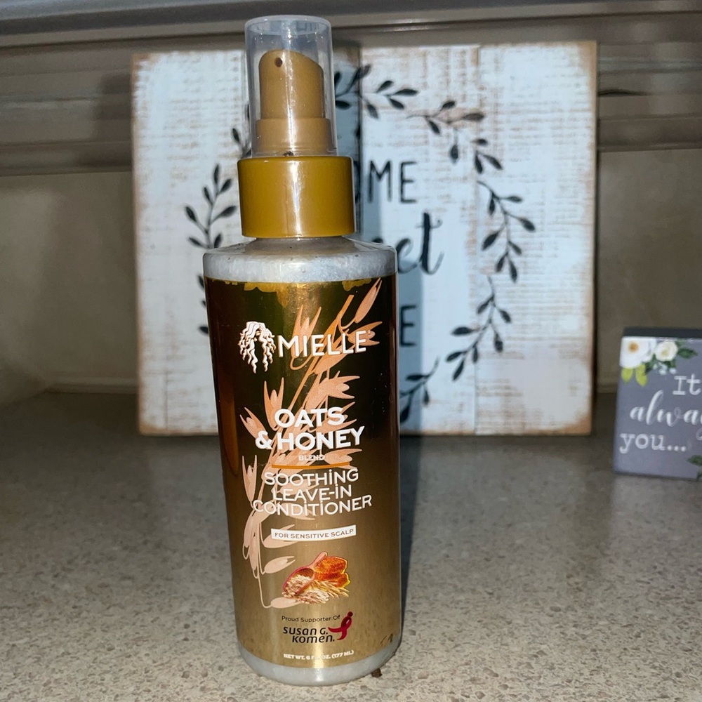 Mielle Leave-In Conditioner Oats & Honey 6oz – Gentle Hydration & Frizz Control